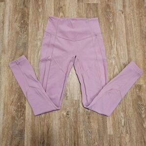 lululemon All The Right Places High Rise Pant Size 6 Light Purple w/Pockets